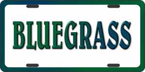 Bluegrass License Plates