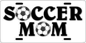 Soccer Mom License Plates