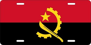 Angola License Plates