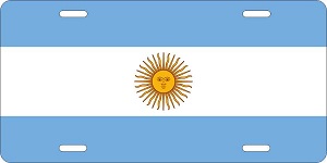 Argentina License Plates