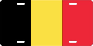 Belgium License Plates