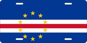 Cape Verde Flag License Plates