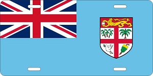 Fiji Flag License Plates