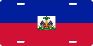 Haiti Flag License Plates