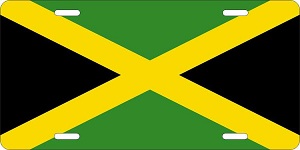 Jamaica Flag License Plates
