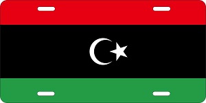 Libya Flag License Plates