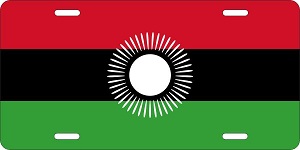World Flags Malawi Flag License Plates
