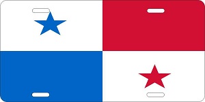 Panama Flag License Plates