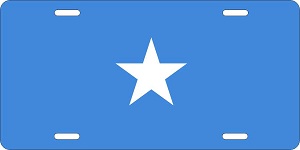 Somalia Flag License Plates