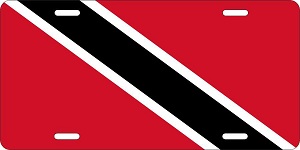 Trinidad & Tobago Flag License Plates