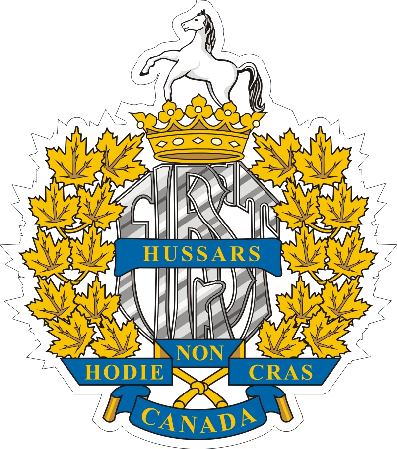 1st Hussars Regiment Badge Decal