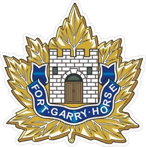 Fort Garry Horse Regiment Badge Decal