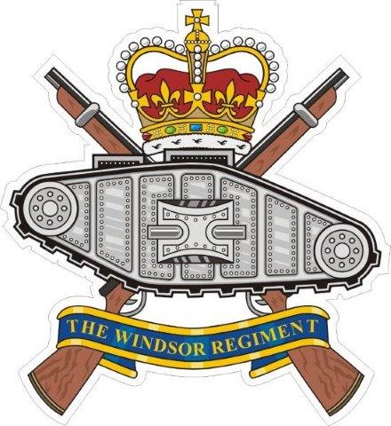 Windsor Regiment Badge Decal