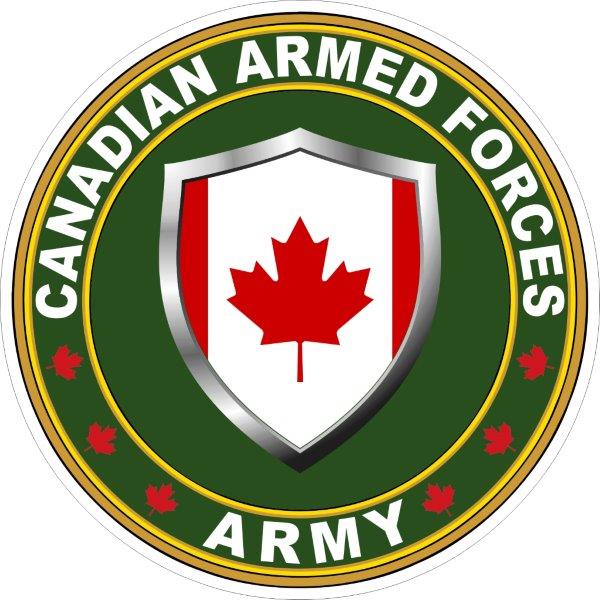 Canadian Army (Ver 2) Decal