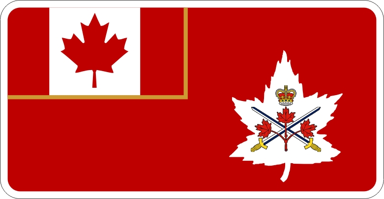 Canadian Army Ensign Decal