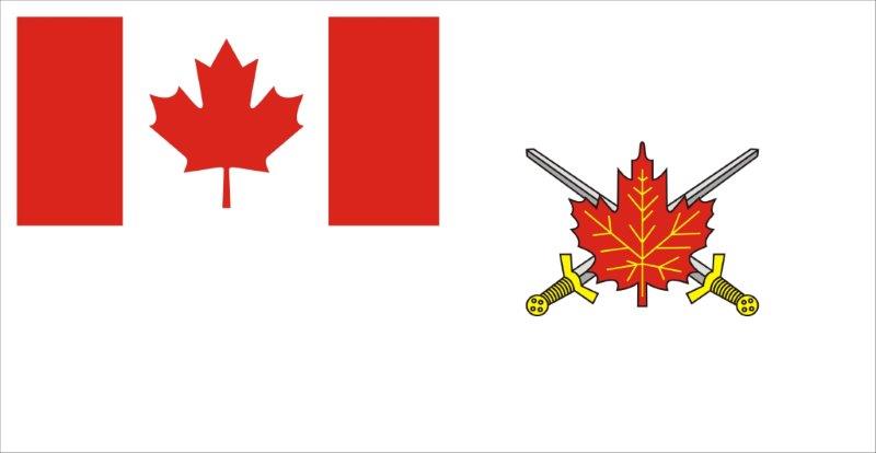 Canadian Army Ensign (Old) Decal