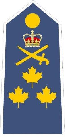 RCAF Lt General Decal