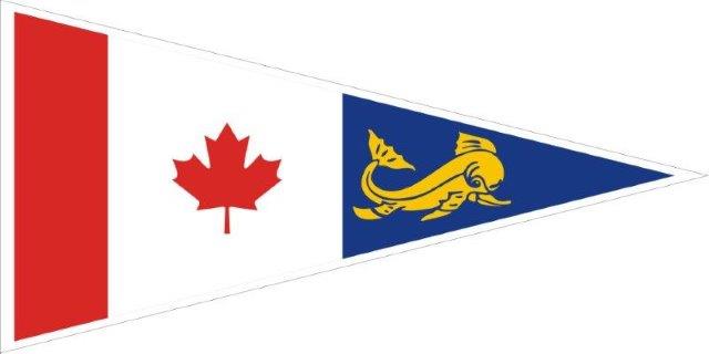 Canadian Coast Guard Auxiliary Flag Decal