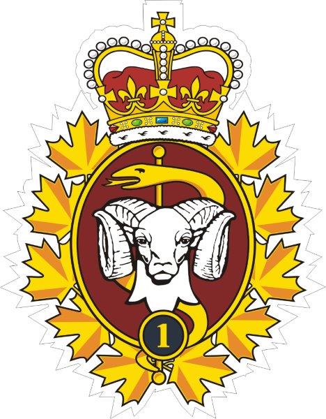 1st Field Ambulance Edmonton Clinic Badge Decal