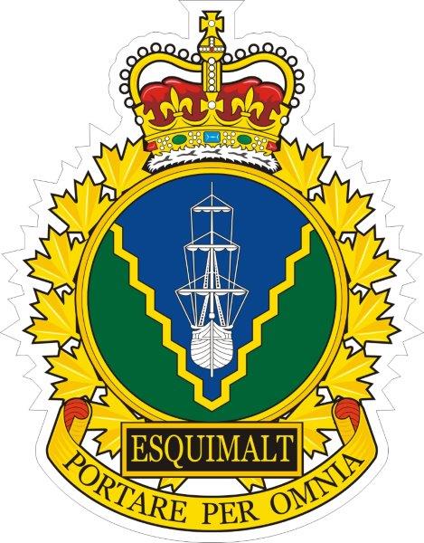 CFB Esquimalt Badge Decal