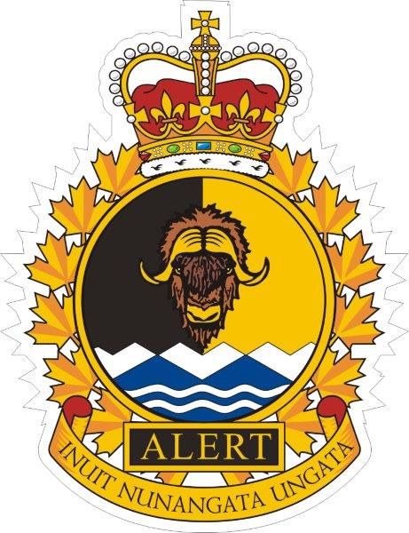 CF Station Alert Badge Decal