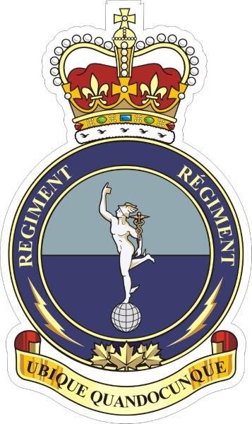 CF Joint Signal Regiment Badge Decal
