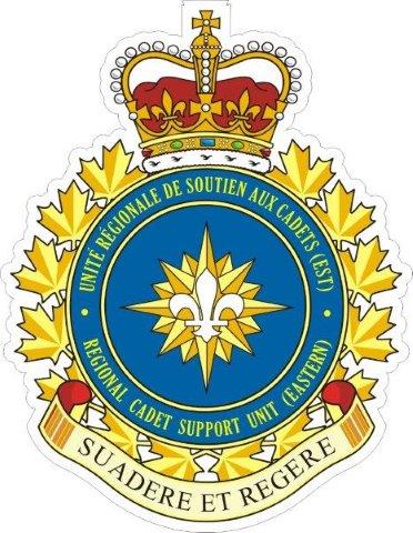 Eastern Regional Cadet Support Unit Badge Decal