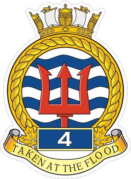 4th Maritime Operations Group Badge Decal