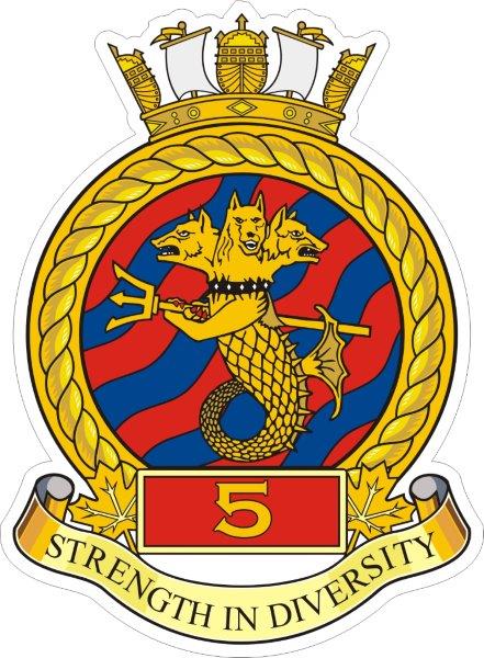 5th Maritime Operations Group Badge Decal