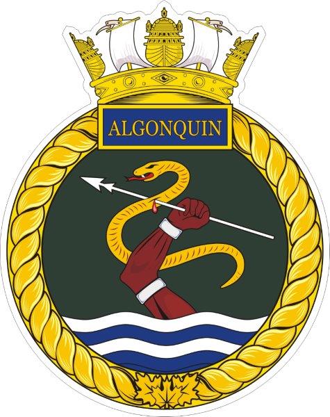 HMCS Algonquin Decal