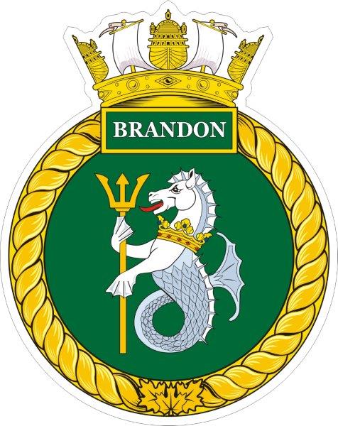 HMCS Brandon Decal