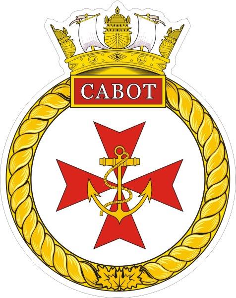 HMCS Cabot Decal