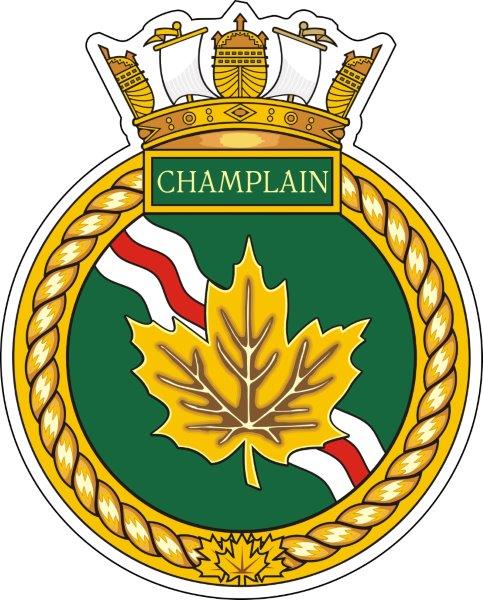 HMCS Champlain Decal