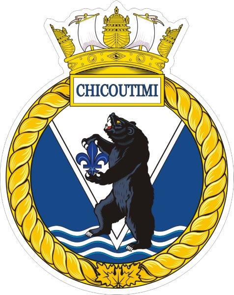 HMCS Chicoutimi Decal