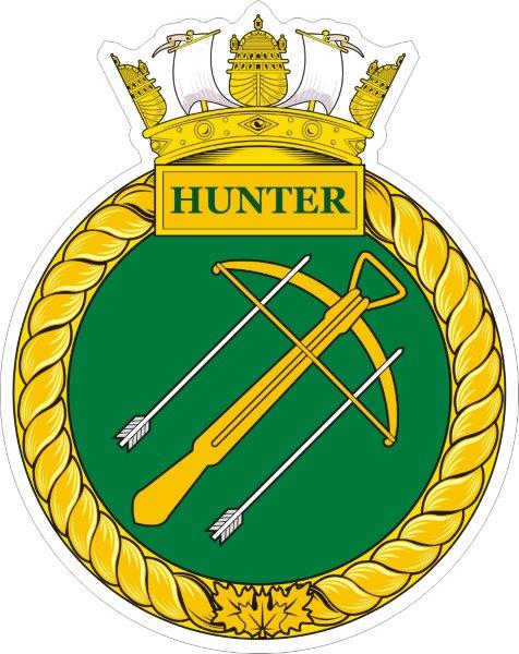 HMCS Hunter Decal
