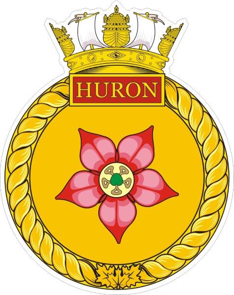 HMCS Huron Decal