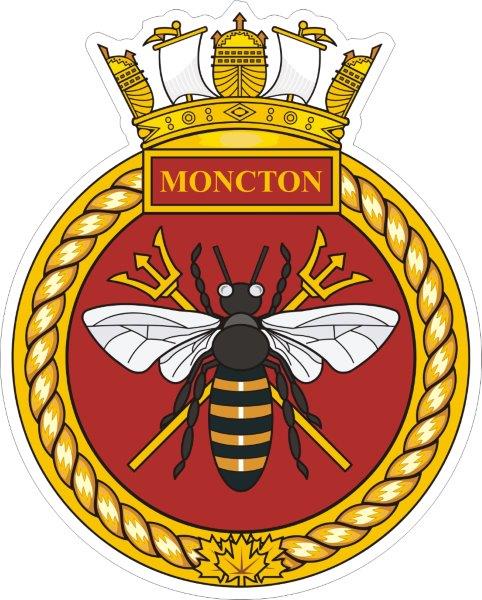 HMCS Moncton Decal