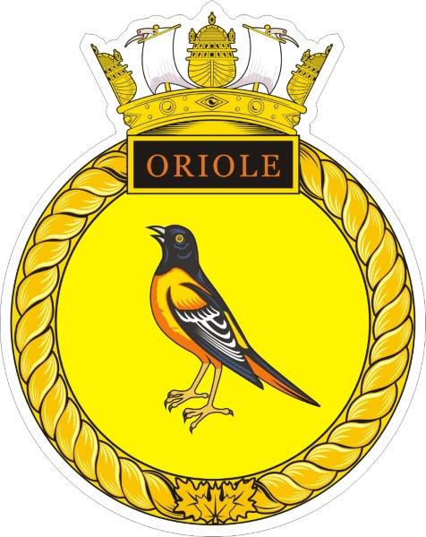 HMCS Oriole Decal