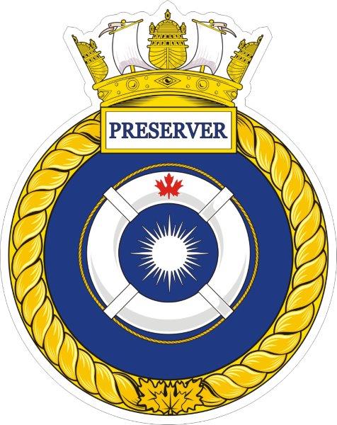 HMCS Preserver  Decal