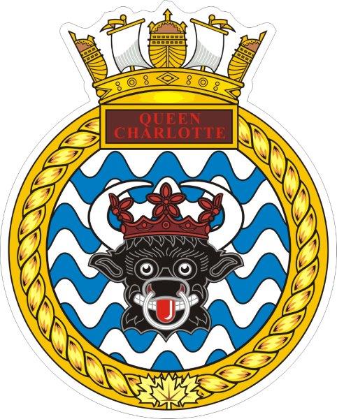 HMCS Queen Charlotte Decal