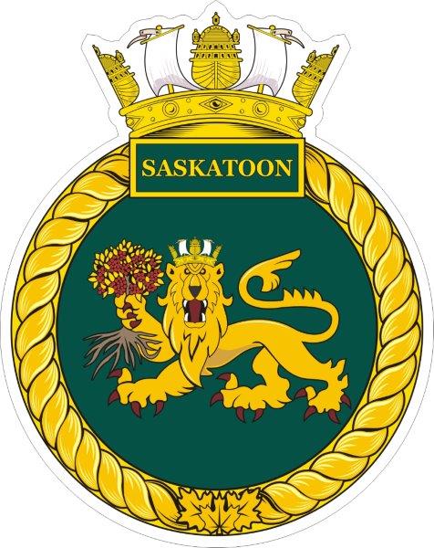 HMCS Saskatoon Decal