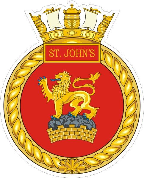 HMCS St John's Decal