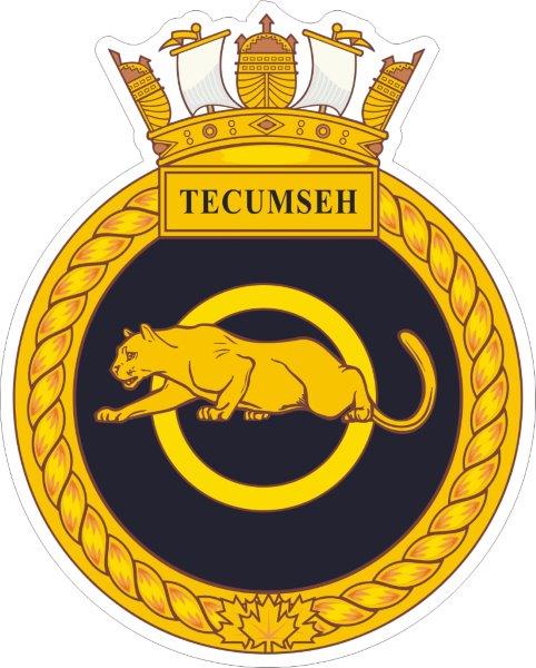 HMCS Tecumseh Decal