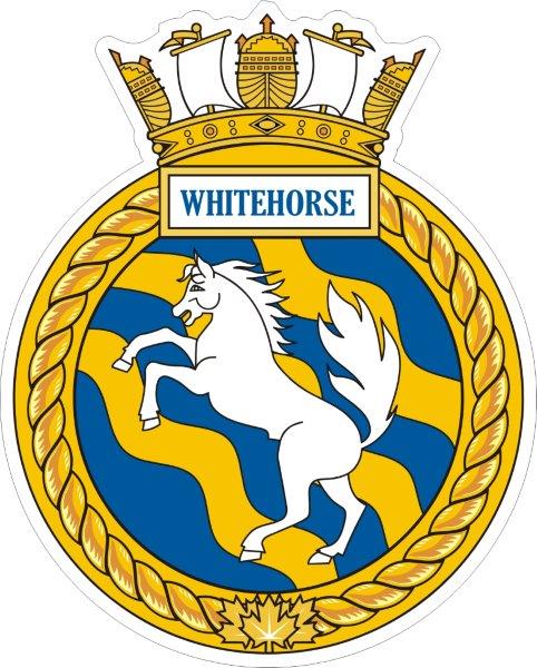 HMCS Whitehorse Decal