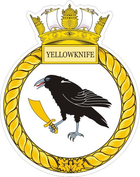 HMCS Yellowknife Decal