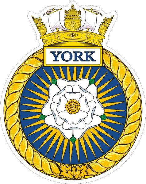 HMCS York Decal