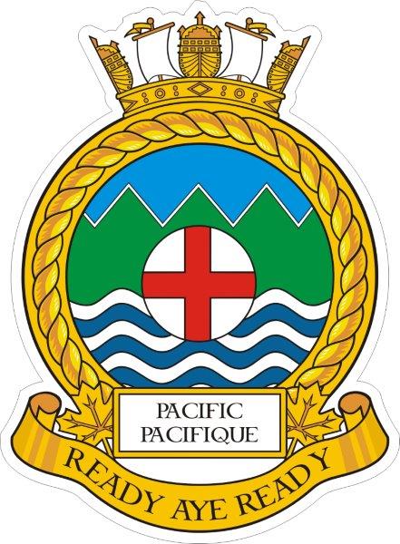 Maritime Forces Pacific Badge Decal