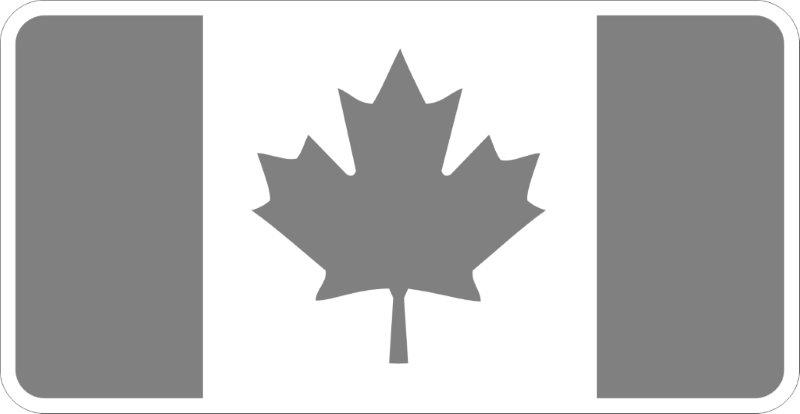 Canada Flag (Subdued) Decal