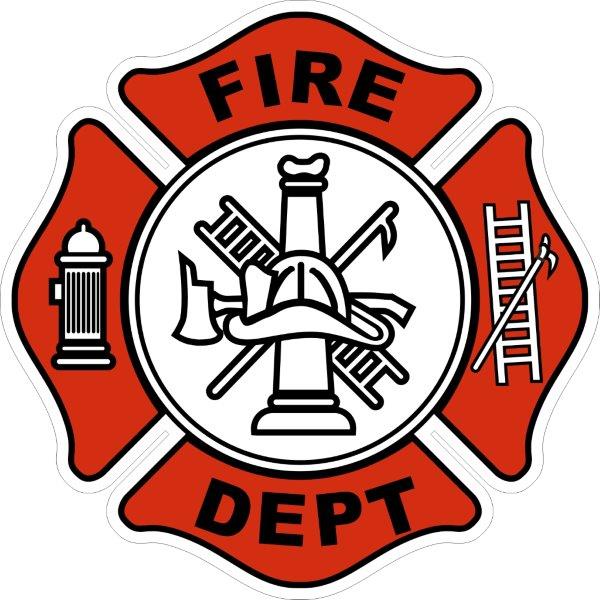 Volunteer Fire Department Decal