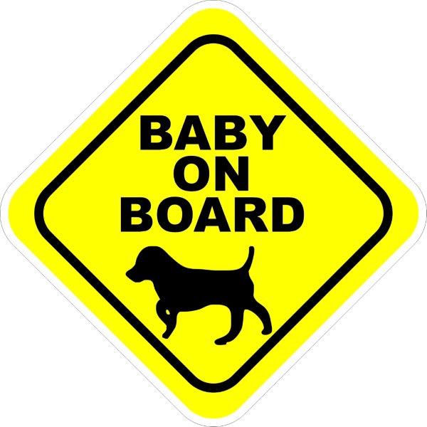 Baby On Board (Dog/Puppy) Decal